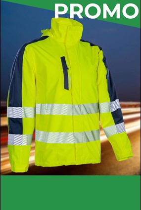 Giacca Softshell alta visibilità gialla Coverguard Hotaru in offerta